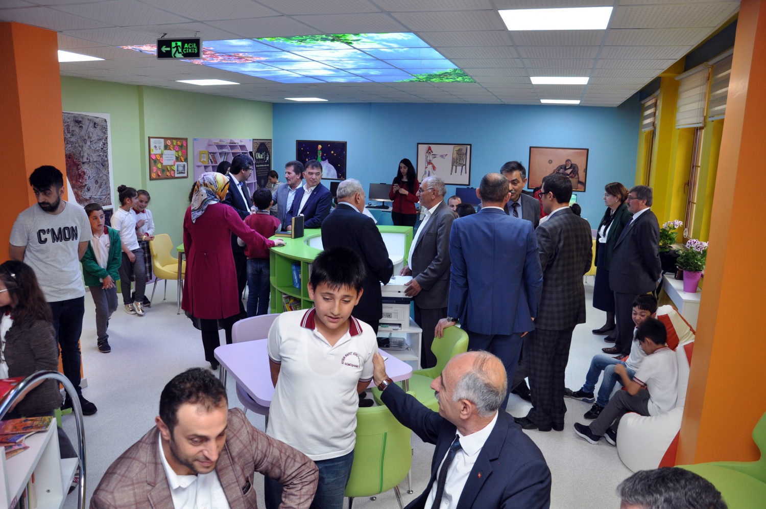 Aysın Rafet Ataç İlkokulunda Z- Kütüphane açıldı 10