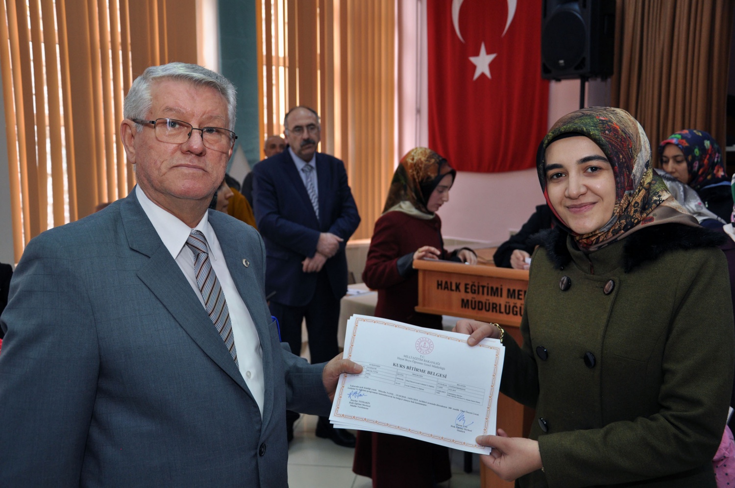 Okul Öncesi Çocuk Gelişimi ve Eğitimi kursu sona erdi 17