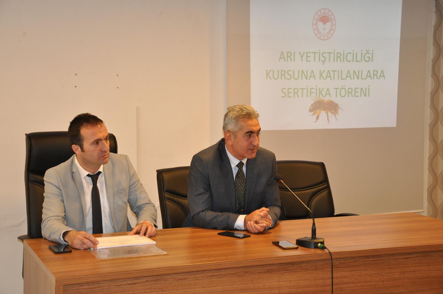 Arı yetiştiricileri sertifikalarını aldı 5