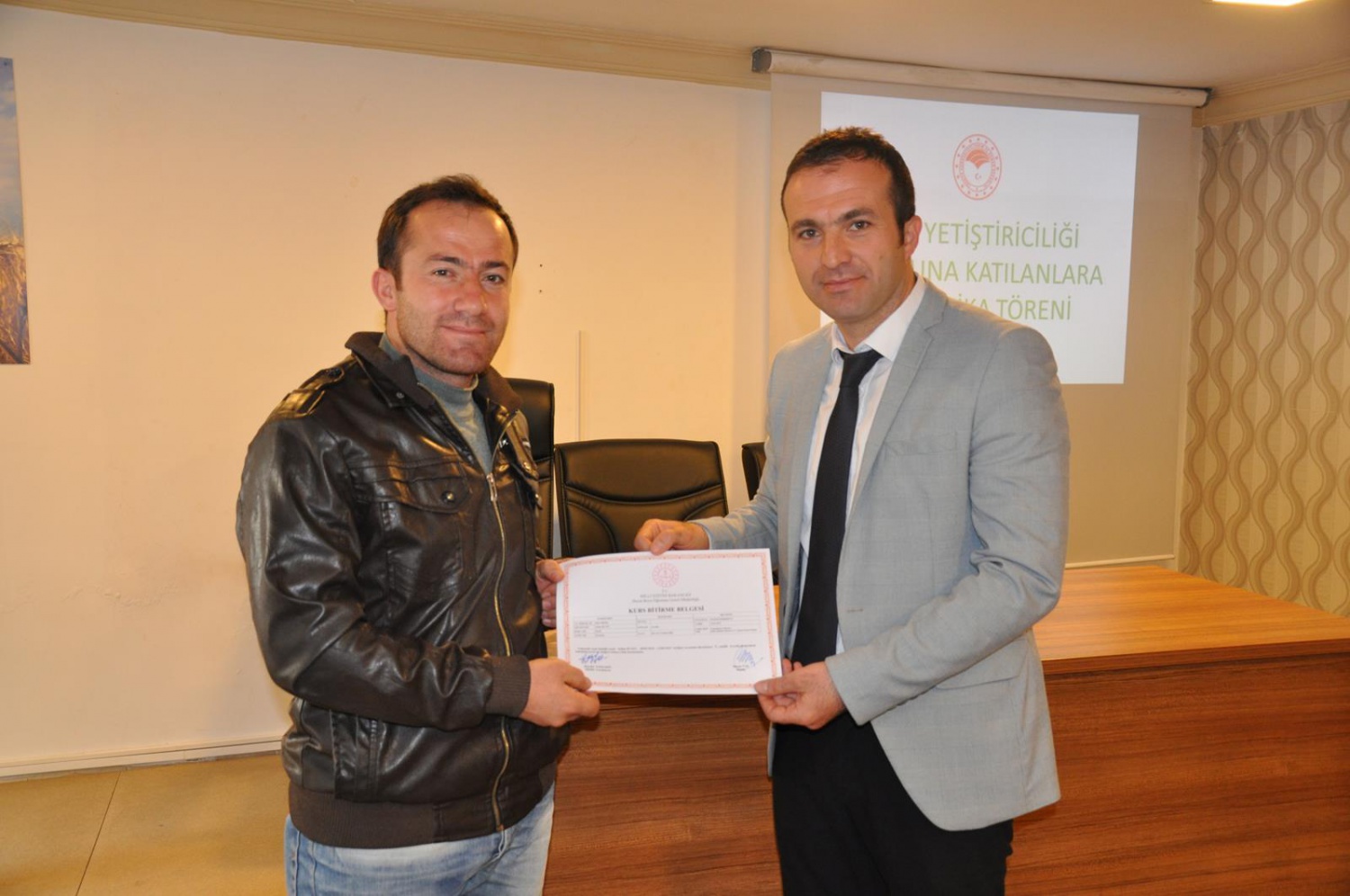 Arı yetiştiricileri sertifikalarını aldı 6