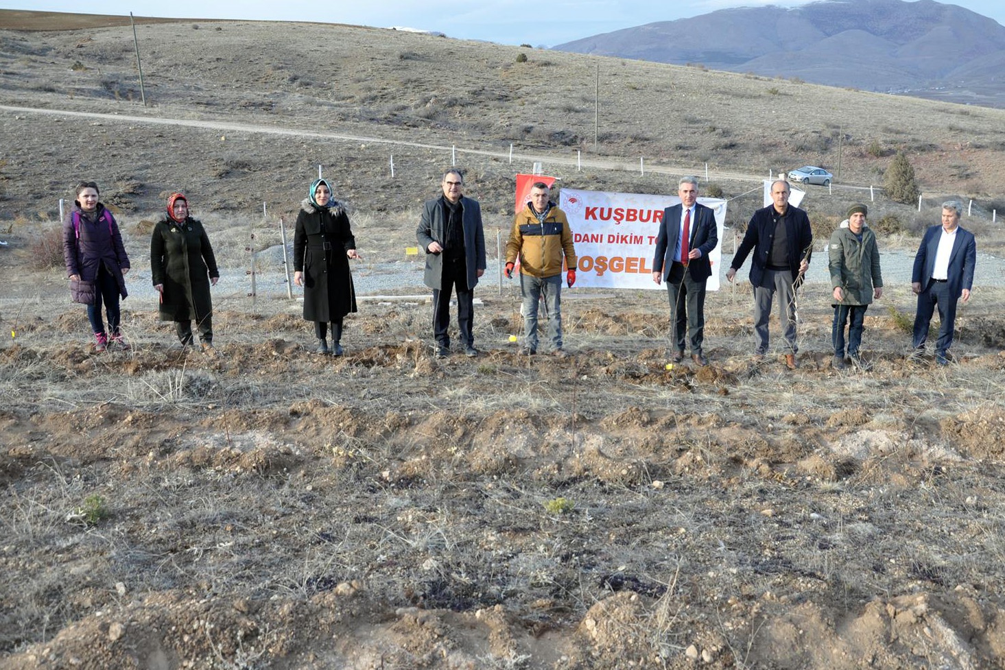 Gümüşhane’nin ilk kapama kuşburnu bahçesi Kelkit’e kuruldu 3