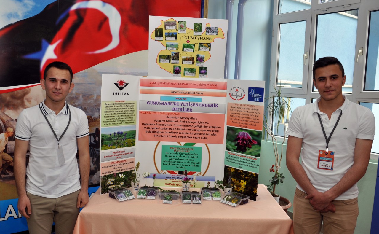 Sosyal Bilimler Lisesinde TÜBİTAK Bilim Fuarı Açıldı 2