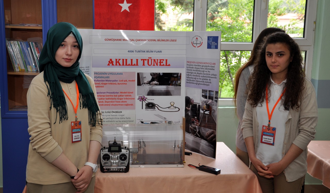 Sosyal Bilimler Lisesinde TÜBİTAK Bilim Fuarı Açıldı 3