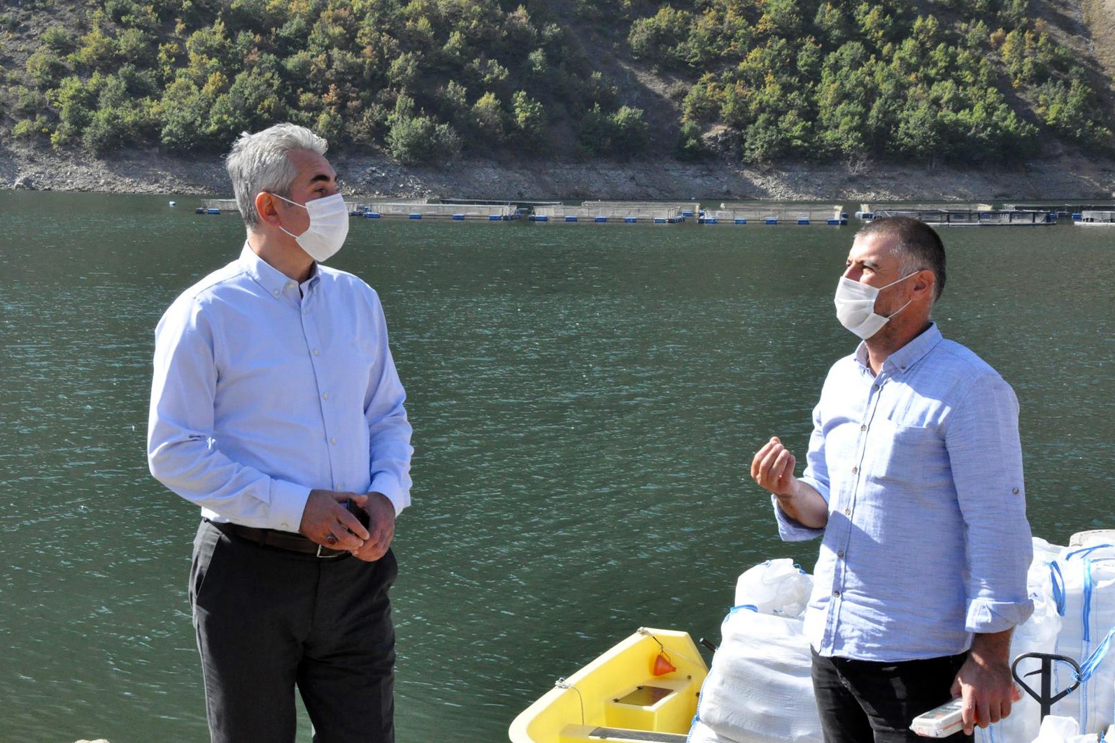 Gümüşhane’de alabalık ve somon hasadı başladı 7