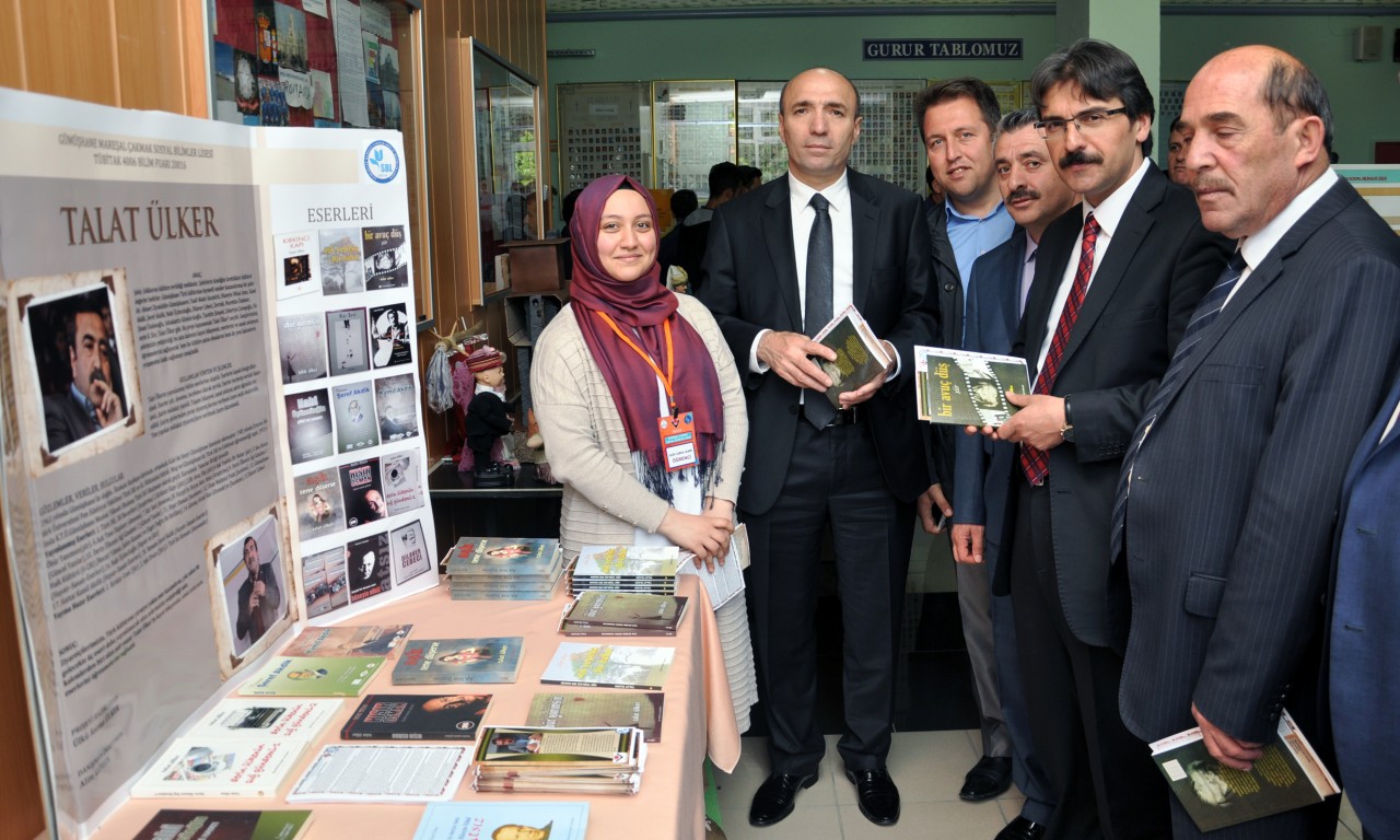 Sosyal Bilimler Lisesinde TÜBİTAK Bilim Fuarı Açıldı 7