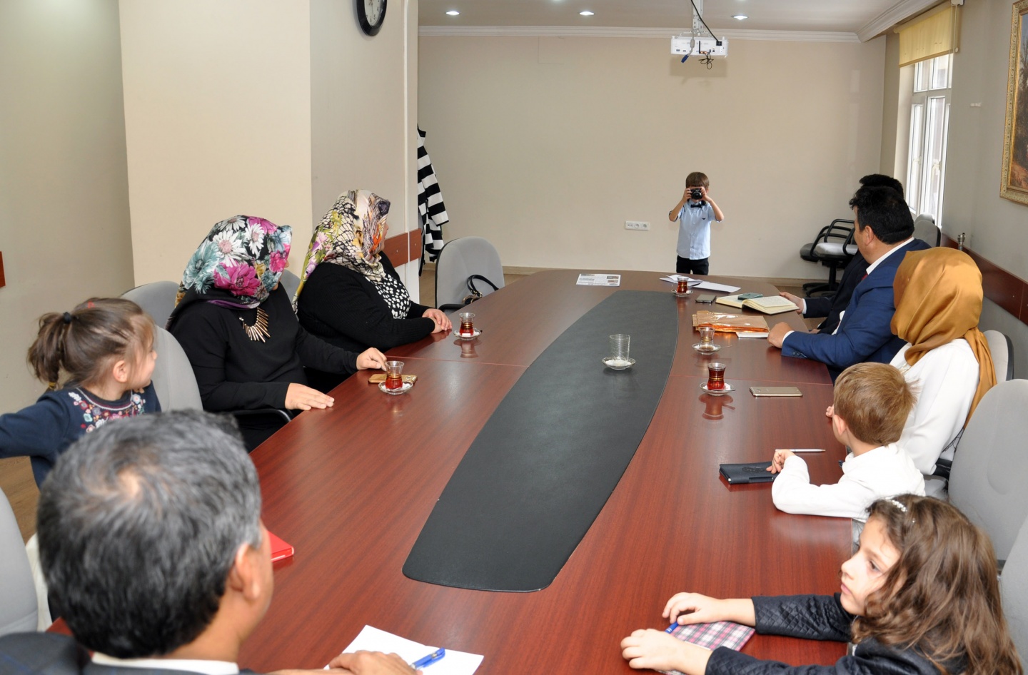 Minik Öğrenciler Milli Eğitim Müdürü Doğan'la röportaj yaptı 4