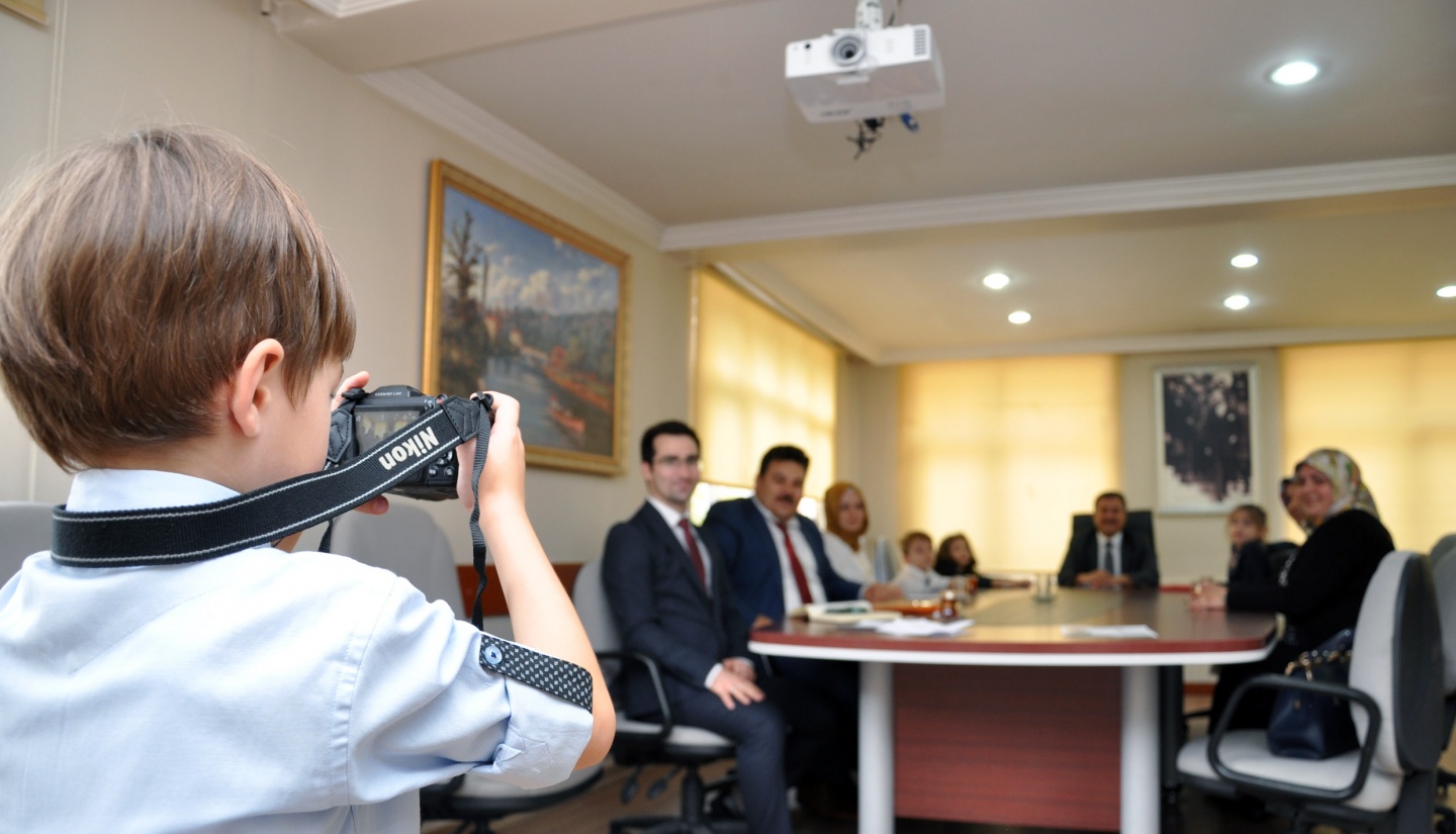 Minik Öğrenciler Milli Eğitim Müdürü Doğan'la röportaj yaptı 5