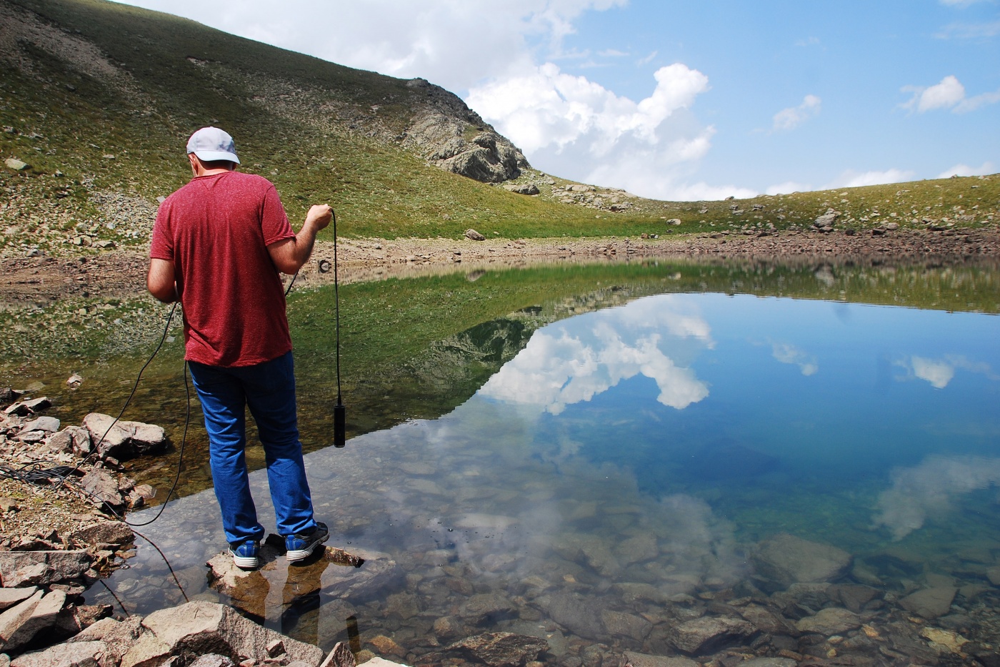 Artabel Tabiat Parkı göllerinden numuneler alındı 2