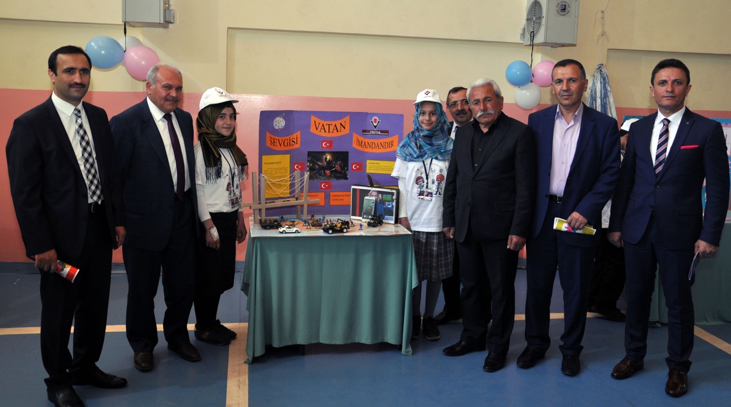 Arzular Ortaokulu TÜBİTAK Bilim Fuarı Açtı 7