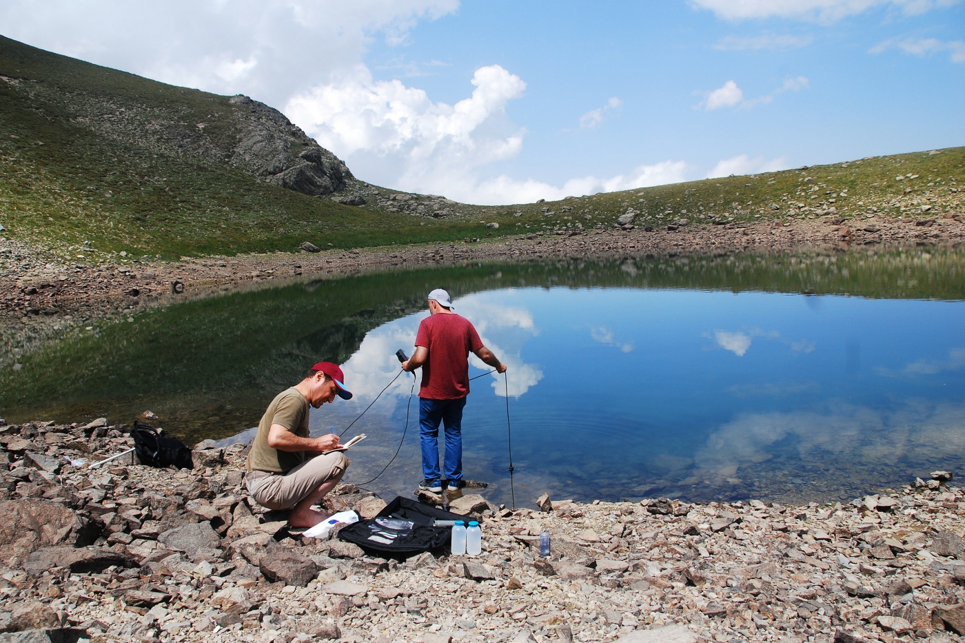 Artabel Tabiat Parkı göllerinden numuneler alındı 7