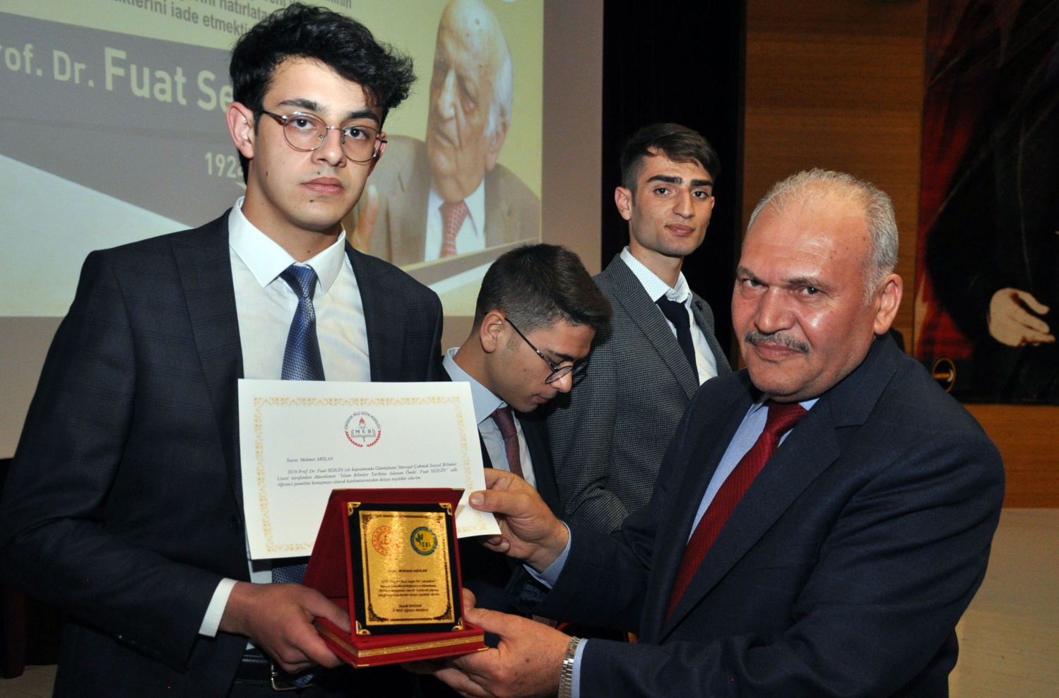 Sosyal Bilimler Lisesi öğrencilerinden ‘Fuat Sezgin’ paneli 6