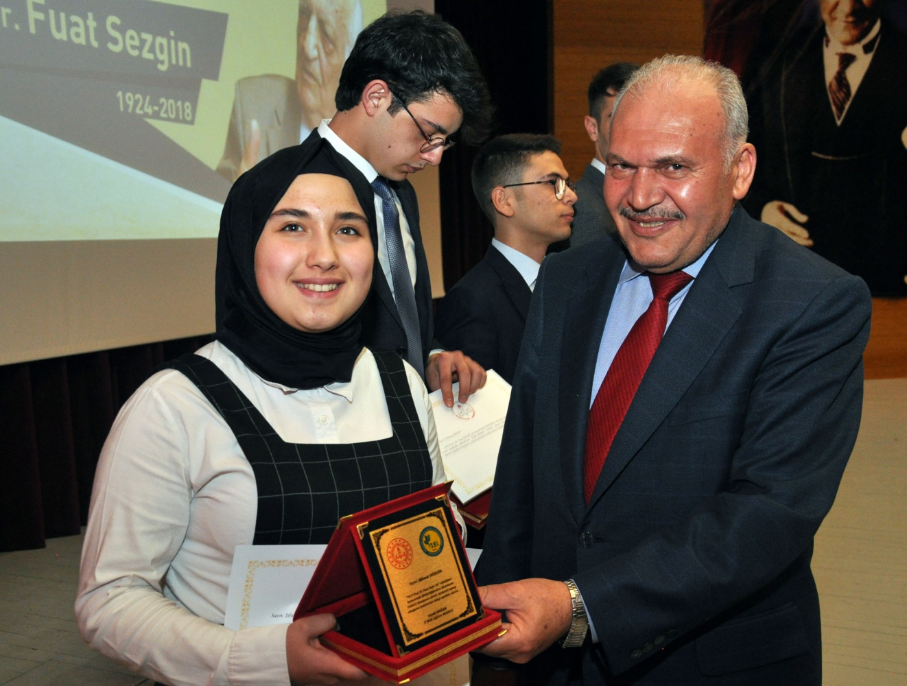 Sosyal Bilimler Lisesi öğrencilerinden ‘Fuat Sezgin’ paneli 12