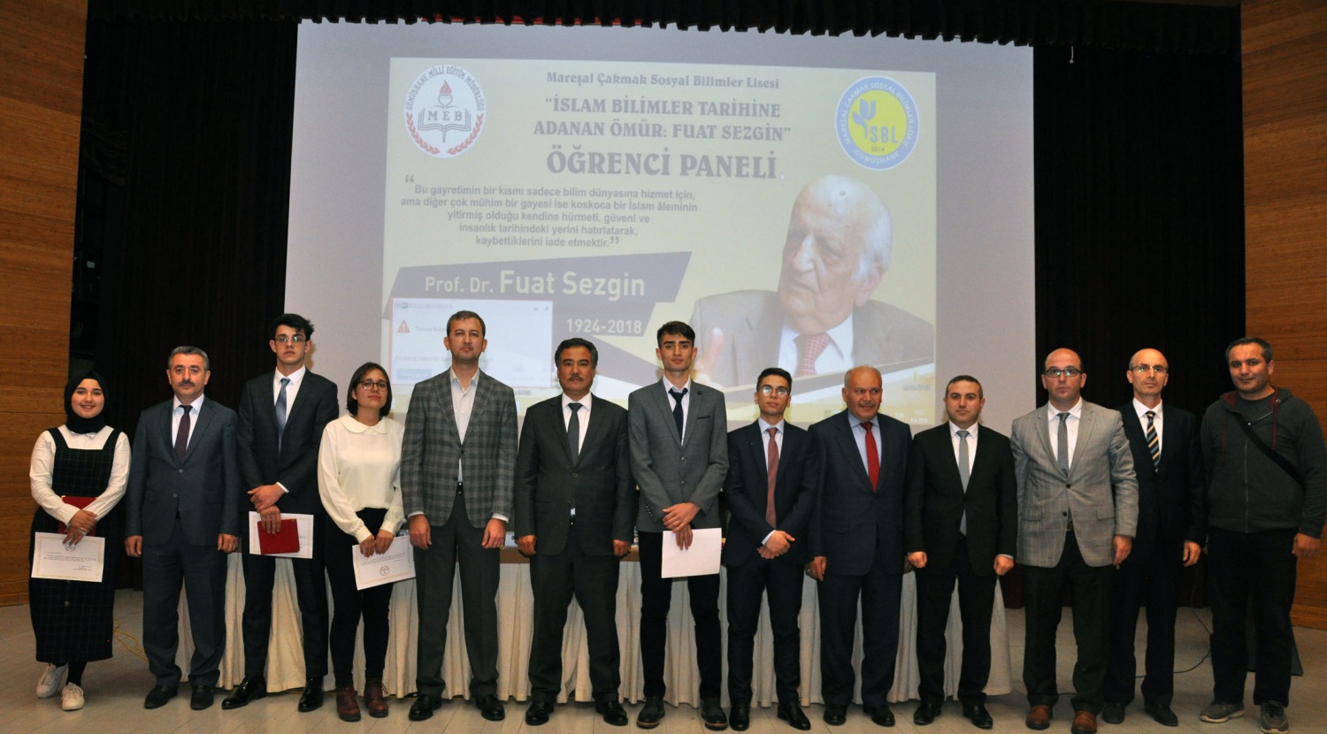 Sosyal Bilimler Lisesi öğrencilerinden ‘Fuat Sezgin’ paneli 4