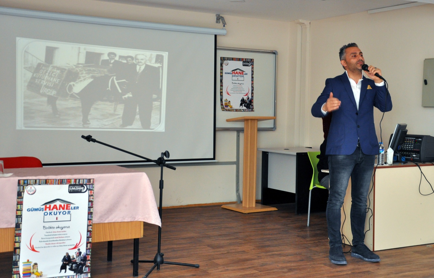 GümüşHANEler Okuyor Projesi Doç.Dr. Taşkın Kılıç’ı öğrencilerle buluşturdu 7