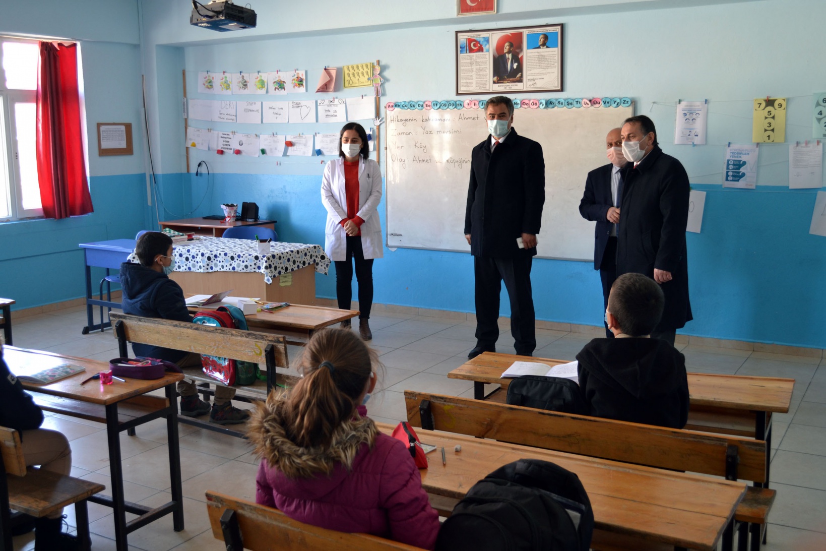 Doğan’dan Köse’deki okullarda inceleme 9