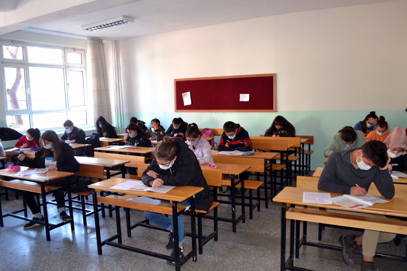 8. Sınıf Öğrencilerine Deneme Sınavı Yapıldı 4