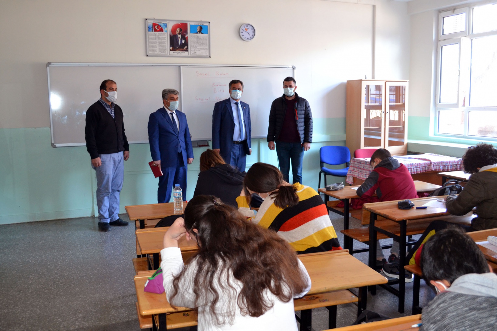 8. Sınıf Öğrencilerine Deneme Sınavı Yapıldı 7