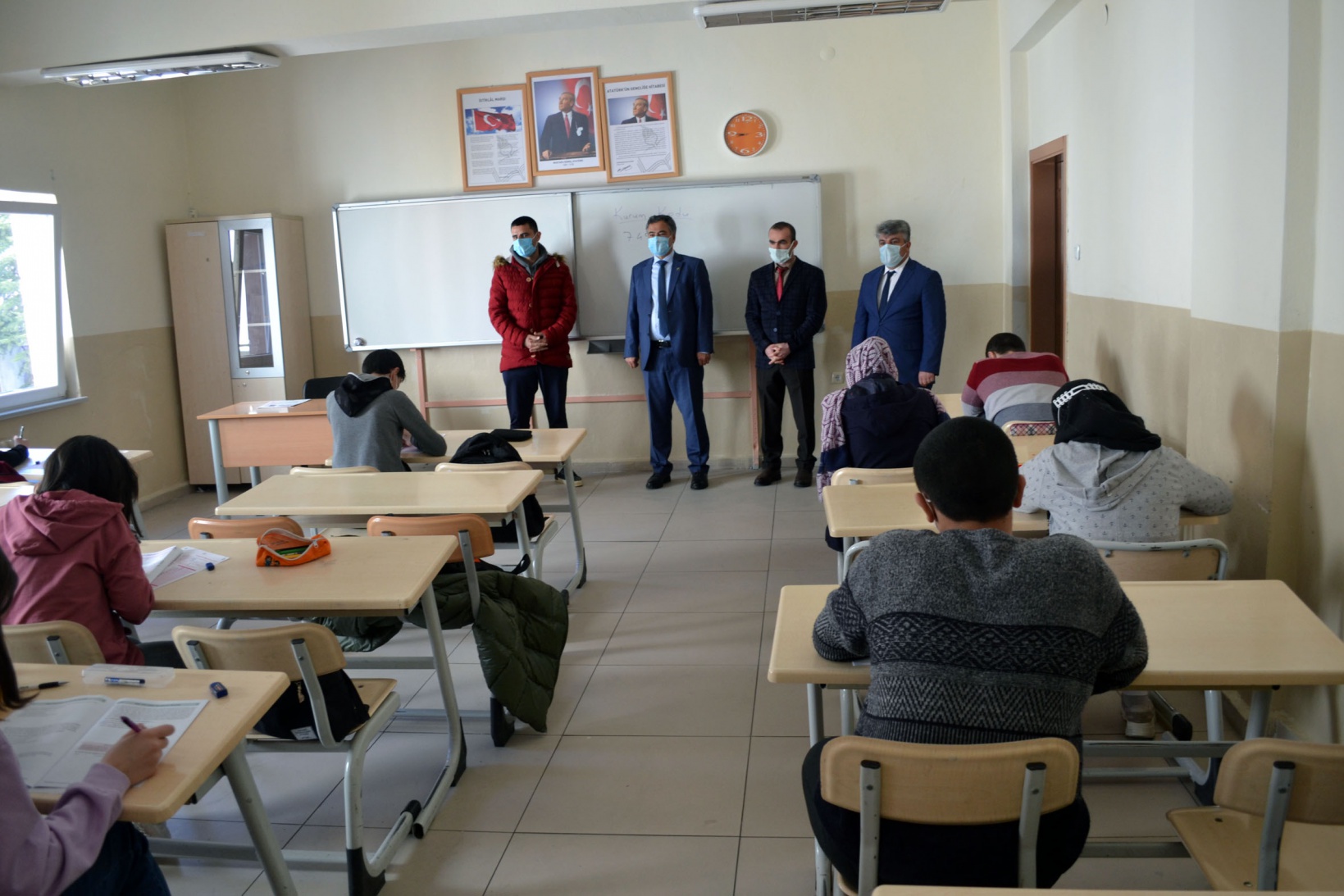 8. Sınıf Öğrencilerine Deneme Sınavı Yapıldı 5