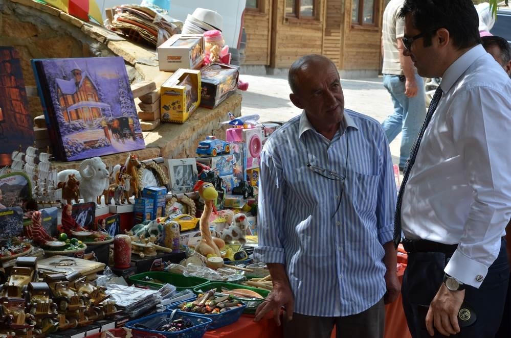 Vali Memiş Şiran köyleri ve Tomara Şelalesinde incelemelerde bulundu 6