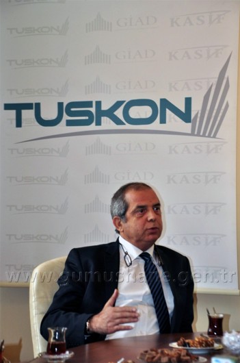 Saray Holding Yönetim Kurulu Başkanı Sami Özdağ Gümüşhane'de 2