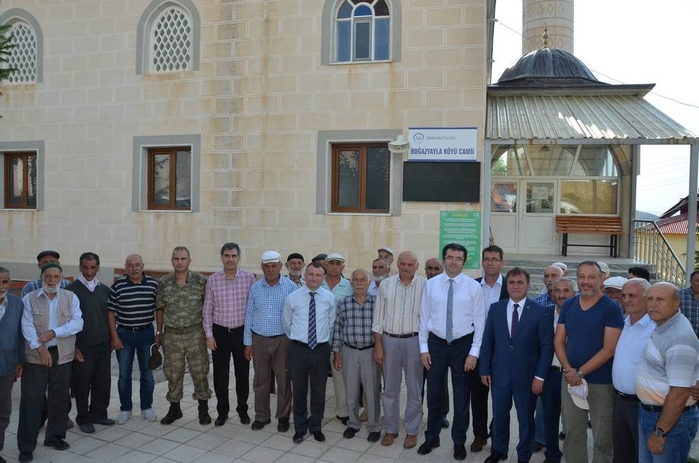Vali Memiş Şiran köyleri ve Tomara Şelalesinde incelemelerde bulundu 20