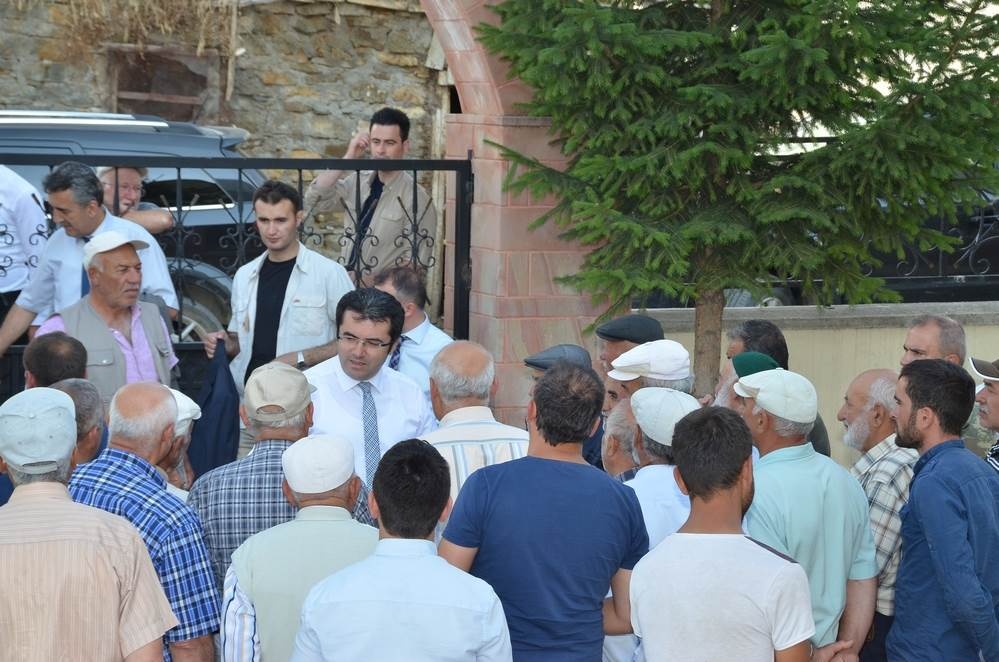 Vali Memiş Şiran köyleri ve Tomara Şelalesinde incelemelerde bulundu 23