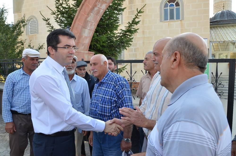 Vali Memiş Şiran köyleri ve Tomara Şelalesinde incelemelerde bulundu 19