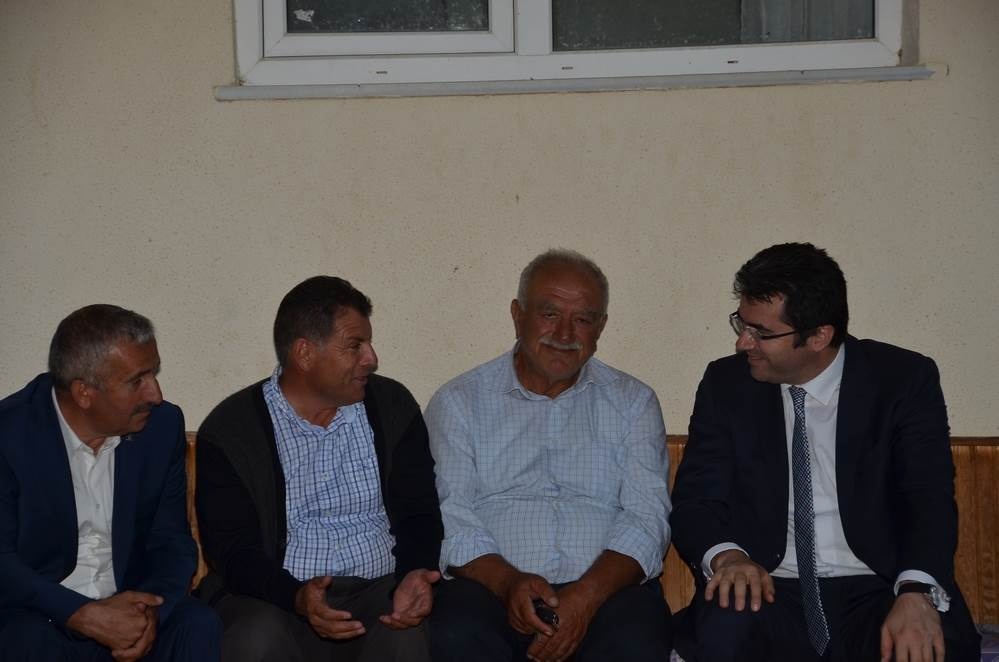 Vali Memiş Şiran köyleri ve Tomara Şelalesinde incelemelerde bulundu 15