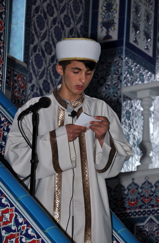 Gümüşhane’de Genç Hatipler Mimberde Hutbe Okuma Yarışması Yapıldı 7