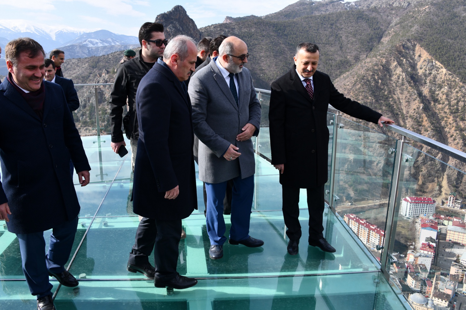 Ulaştırma ve Altyapı Bakanı Mehmet Cahit Turhan Gümüşhane’de 76