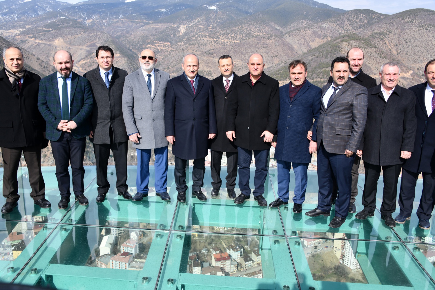 Ulaştırma ve Altyapı Bakanı Mehmet Cahit Turhan Gümüşhane’de 78