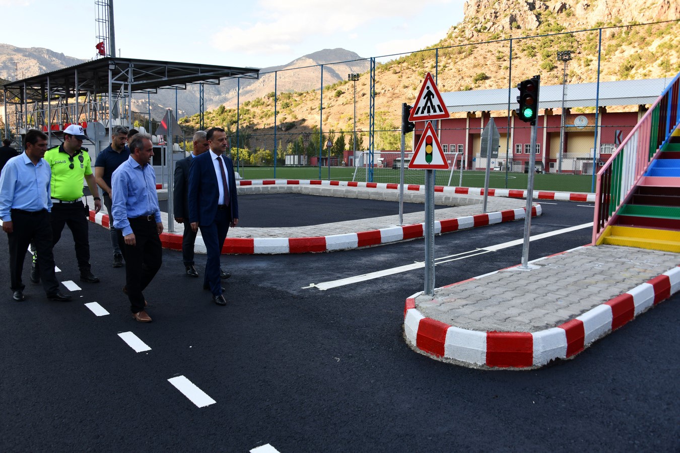 Gümüşhane’de Çocuk Trafik Eğitim Parkı tamamlandı 1