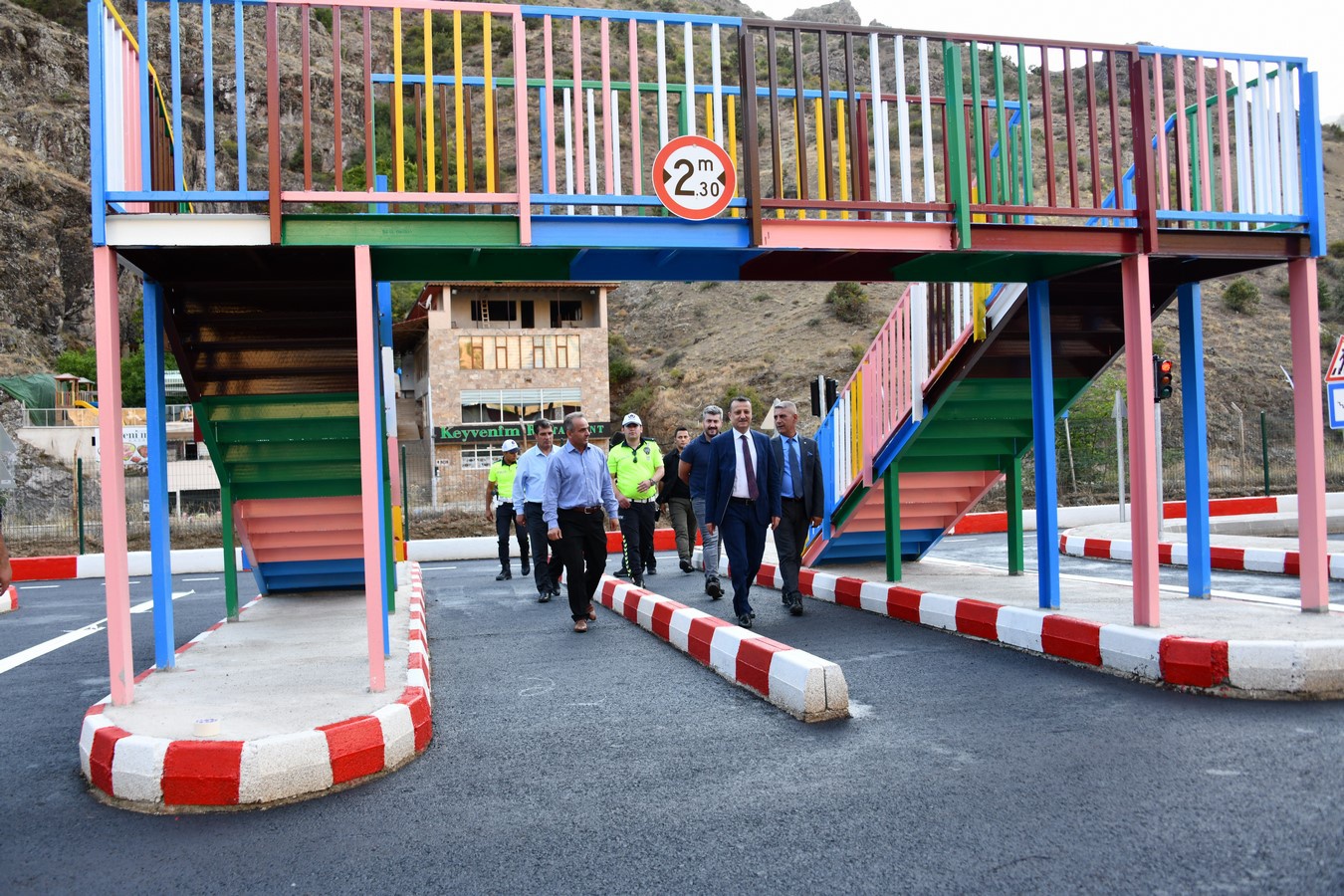 Gümüşhane’de Çocuk Trafik Eğitim Parkı tamamlandı 6