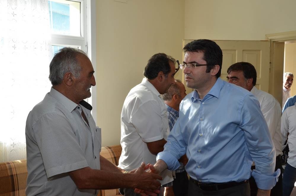 Vali ve Vekil Kelkit’te sulama barajı inşaatlarını inceledi 17