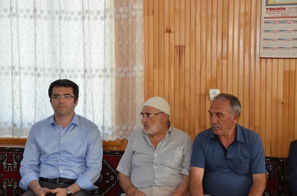 Vali ve Vekil Kelkit’te sulama barajı inşaatlarını inceledi 11