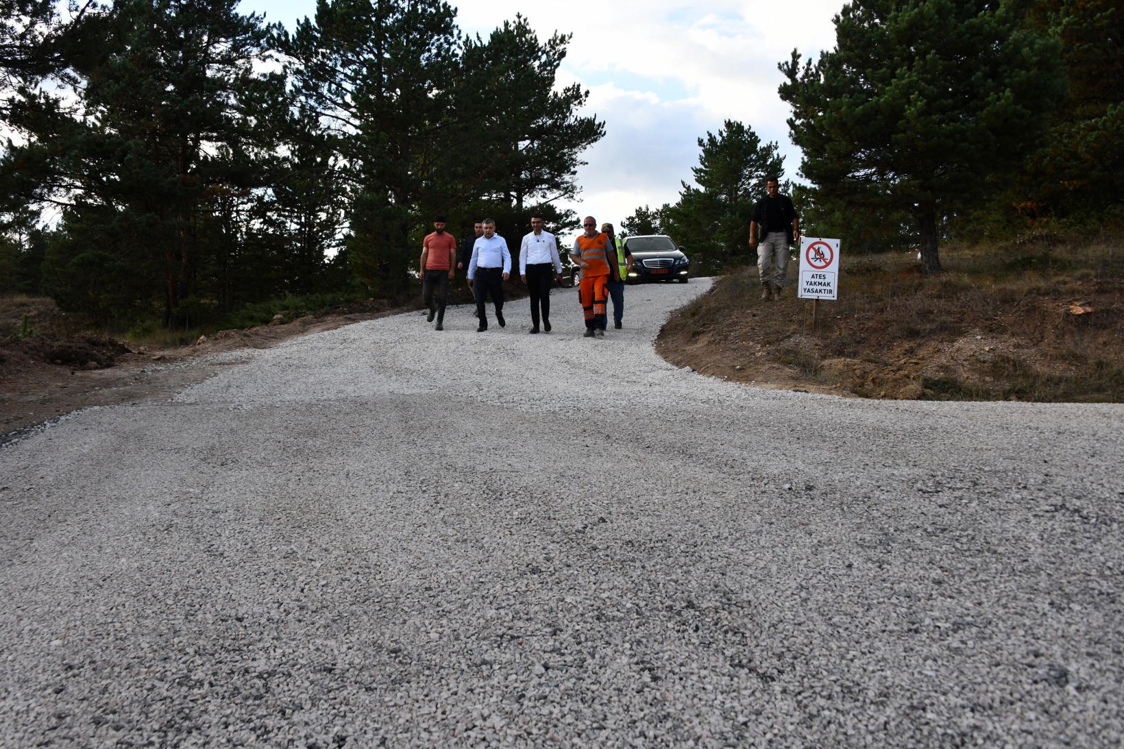 Ve Kent Ormanı yolu asfaltlandı 11
