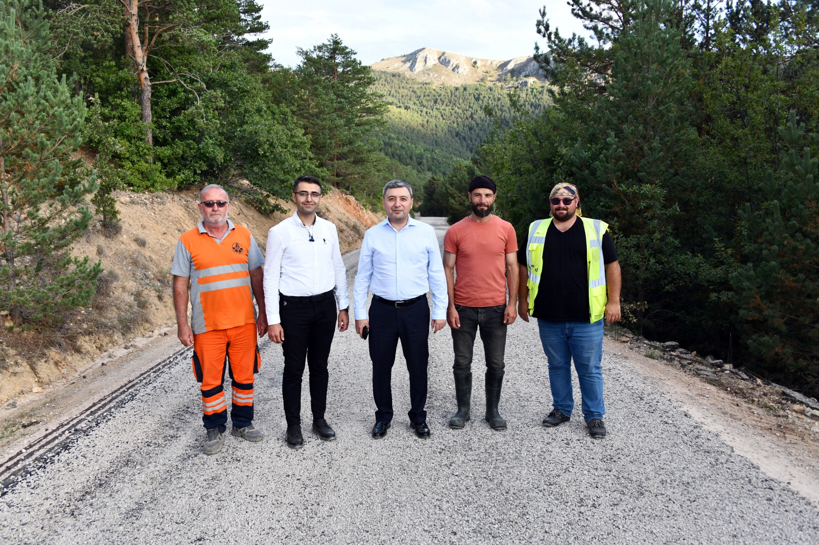 Ve Kent Ormanı yolu asfaltlandı 26