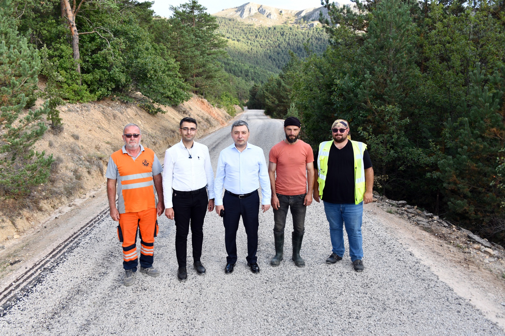 Ve Kent Ormanı yolu asfaltlandı 30