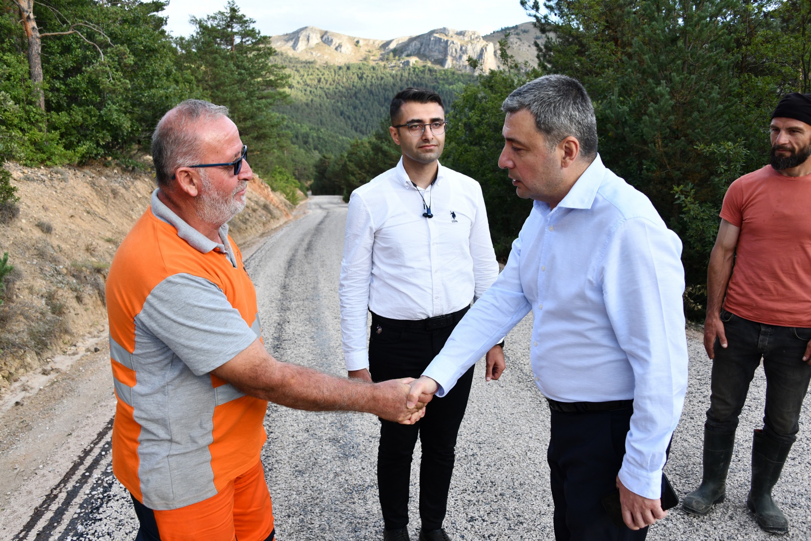 Ve Kent Ormanı yolu asfaltlandı 6