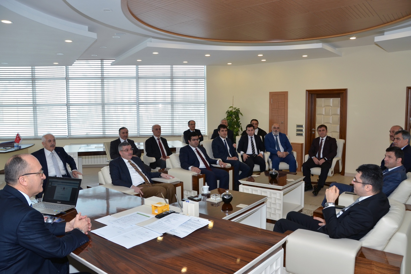 Gümüşhane protokolünden yeni Rektör’e ziyaret 1