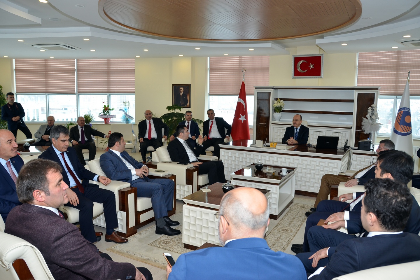 Gümüşhane protokolünden yeni Rektör’e ziyaret 6