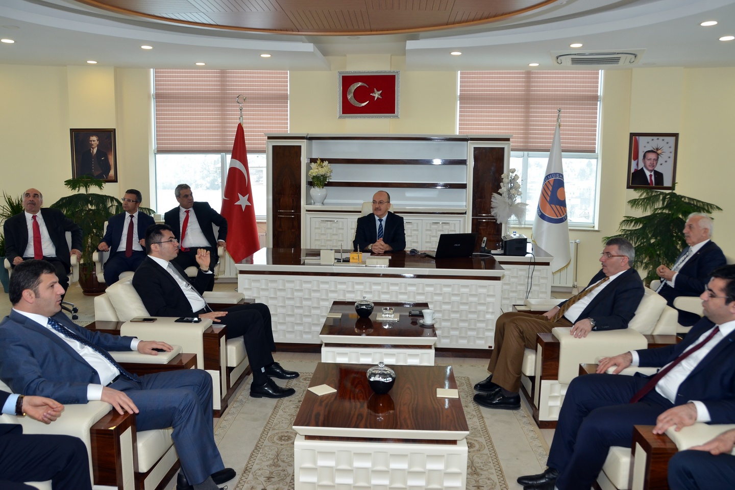 Gümüşhane protokolünden yeni Rektör’e ziyaret 3