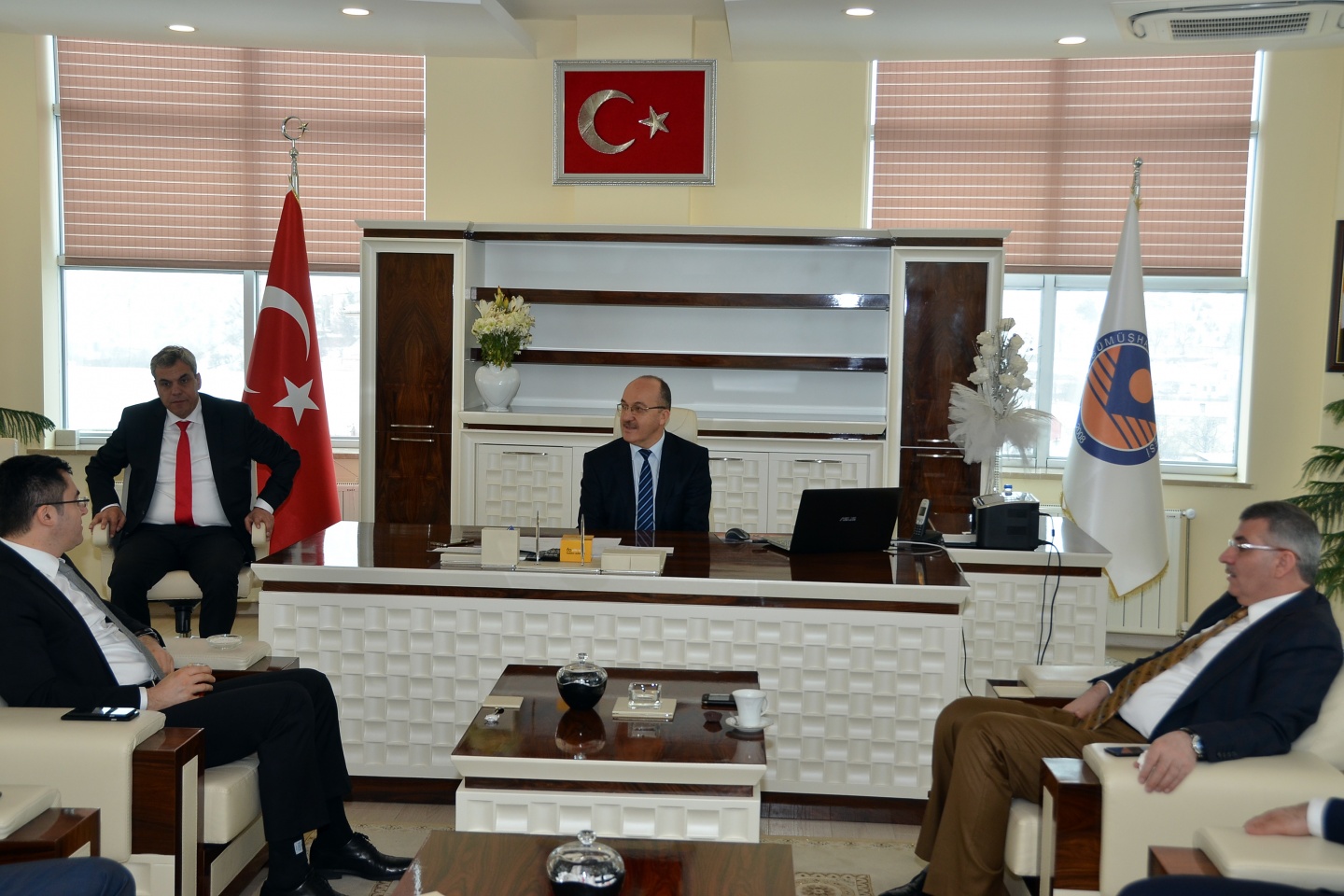 Gümüşhane protokolünden yeni Rektör’e ziyaret 9