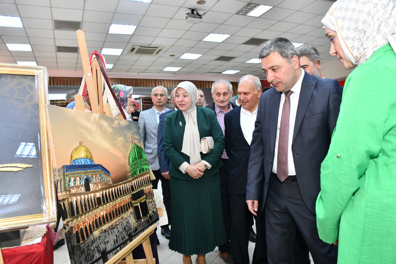 Halk Eğitimi Merkezinde bir yıllık emekler görücüye çıktı 21