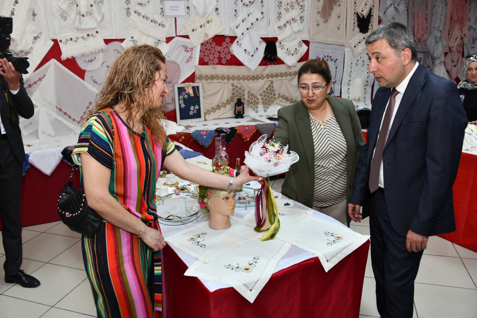 Halk Eğitimi Merkezinde bir yıllık emekler görücüye çıktı 47