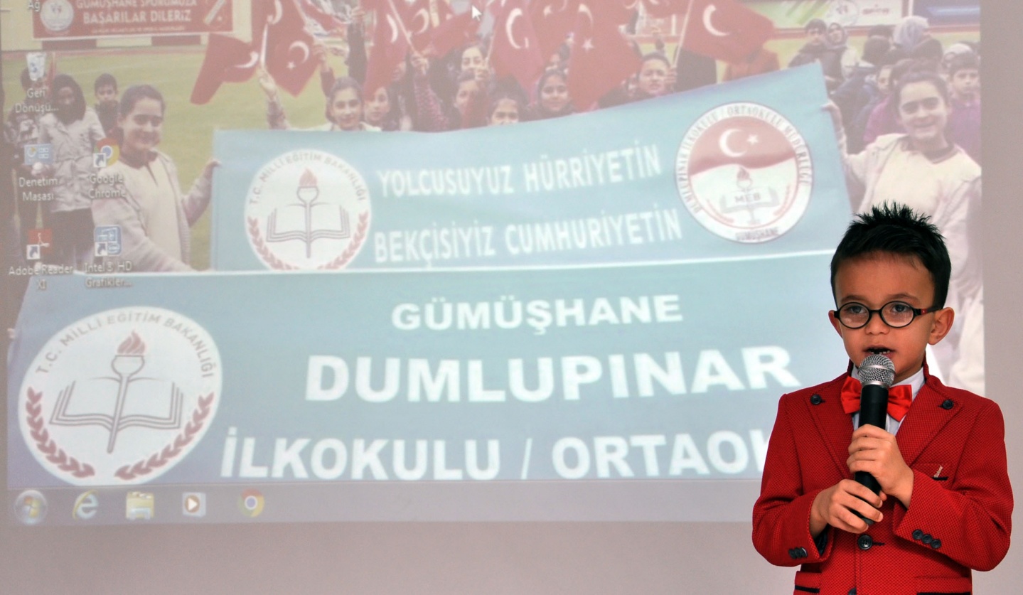 Dumlupınar İlkokulundan dönem sonu programı 8