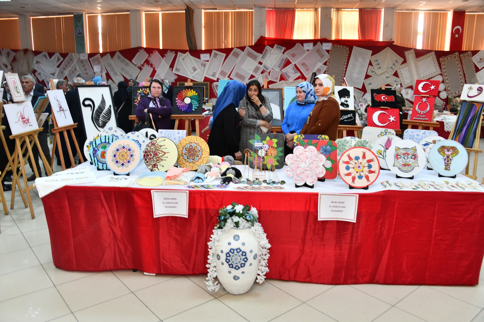 Halk Eğitimi Merkezinde bir yıllık emekler görücüye çıktı 48