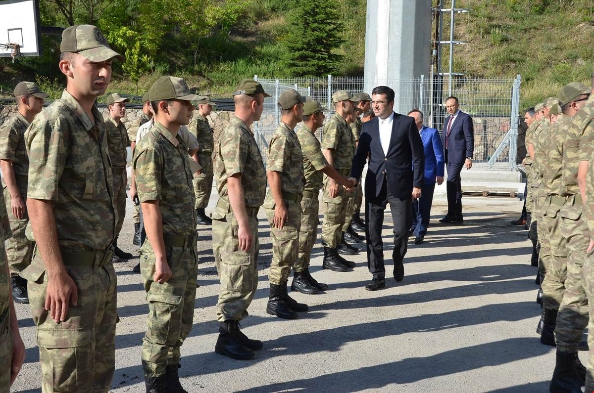 Gümüşhane’de bayramlaşma töreni 24