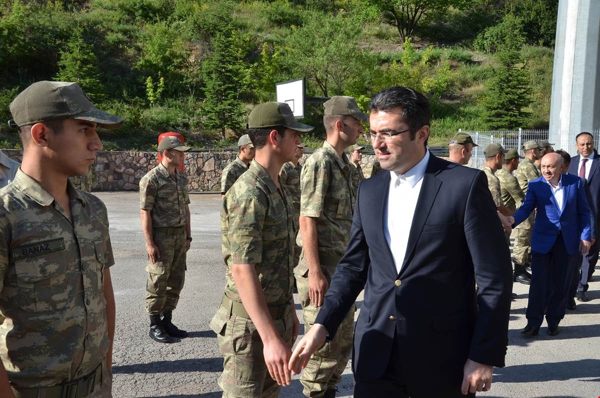 Gümüşhane’de bayramlaşma töreni 33