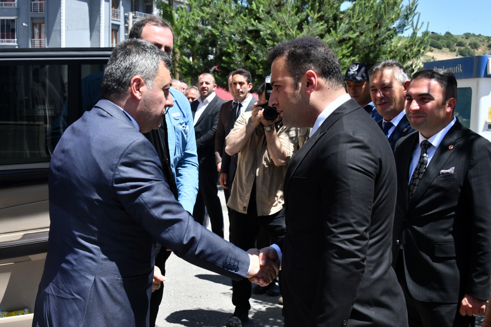 Vali Tanrısever Şiran ilçesinde incelemelerde bulundu 18